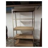 Metal garage Shelf 72Hx37Wx19D with adjustable