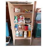 All content included in cabinet with doors