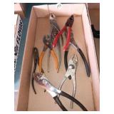 Assortment of pliers