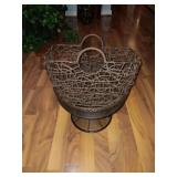 Black decorative metal containers super cute