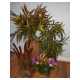 Group of 4 floral arrangements ranging from 39"
