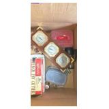 Ice trays,  fry cutter,storage containers, coffee