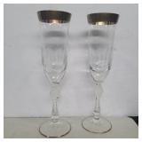 Kvetna 'Jessie Casperia' champagne glasses from