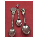 3 Sterling Spoons 29.88 grams