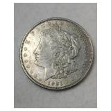 1921 Morgan silver dollar