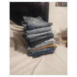 10 Pairs Of Blue Jeans Men's/Women's Multiple