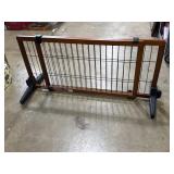 20' tall freestanding pet gate