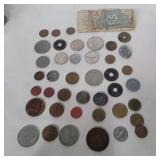 Foreign coins