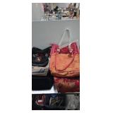 Lady's hand bag assortment,  various brands and