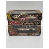 Autographed racing champions NASCAR gold diecast