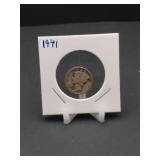 1941 Mercury Dime