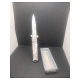 Pearl Handle Stiletto Made By Milano Very Nice