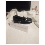 Classic Black Women's Flats LeatherSize 7 Made