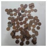 Over 50 1960's-1970s Canadian pennies
