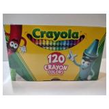 Crayola 120 Grayons  new unopened