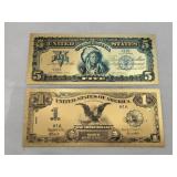 Novelty Indian/  eagle gold foil Bank notes
