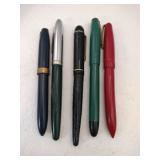 5 different brands fountain pen w/ nib