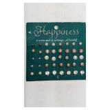 24 Pairs Of New Earrings