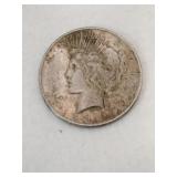 1923  Silver peace dollar