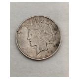 1922 Silver peace dollar