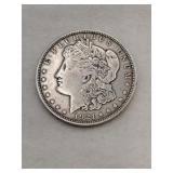 1921 Silver Morgan dollar