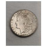 1921 Silver Morgan dollar