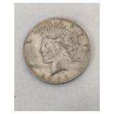 1923 Silver peace dollar