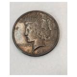 1923 Silver peace dollar