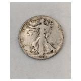 1934 walking liberty half dollar