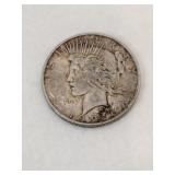 1923 Silver peace dollar