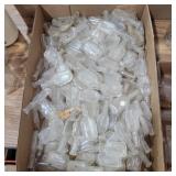 Flat of several glass bottles 3in