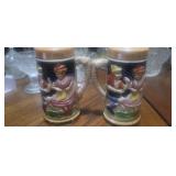 appears to be a vintage-style decorative set,