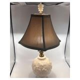 Aladdin-style lamp with illuminating base &
