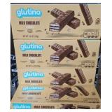4 boxes of glutino milk chocolate wafers