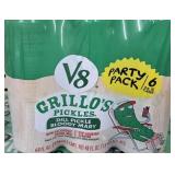 Case of 24 v8 grillos dill pickle flavored bloody