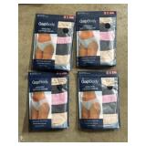 4 NEW 5-packs of women's underwear, size XS