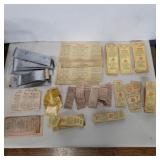 J.B. Lyans paper labels