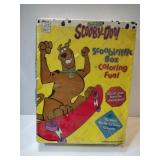 Scooby-Doo Scoobiriffic  box coloring fun new