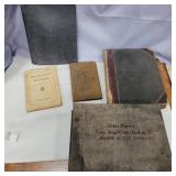 Old ledgers and time books