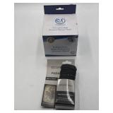 NEW 50ft x 3mm black paracord & 6 function