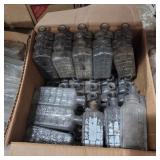 Glass bottles 5.5in all same