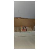 1990s football and basketball card assortment