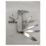 Multi-purpose folding knife