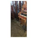 King size iron head board
