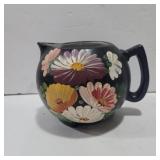 Ransburg pottery hand painted crock pitcher
