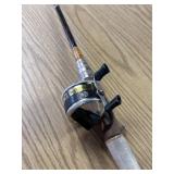 Browning Silaflex fishing rod & Zebco 33 spincast