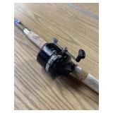 Zebco rod with extra tip & zebco Hoss closed-face