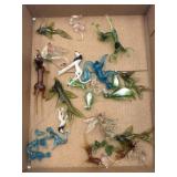 Handmade glass art animal miniatures