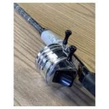 Zebco 909 spincast reel and casting rod