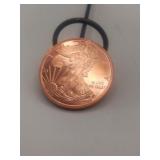 1 Ounce Of .999 Fine CopperWalking Liberty
